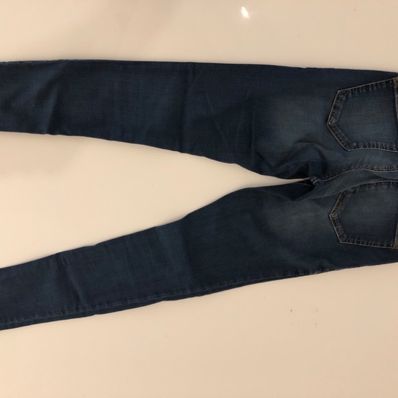Topshop Leigh Jeans Mid Blue - Picture 6 of 8